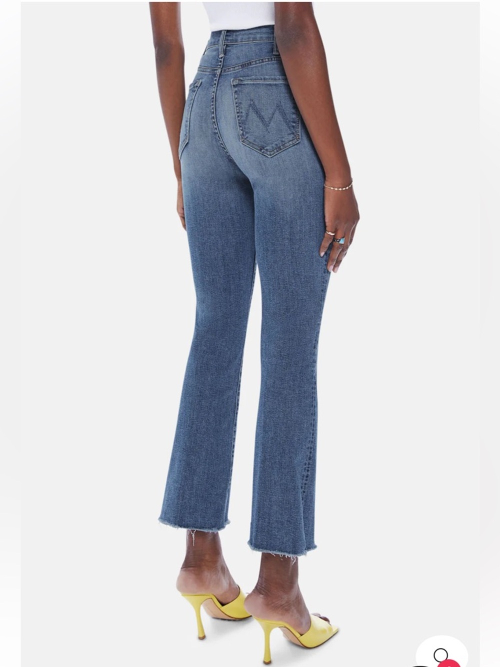 MOTHER Ankle Length High Rise 23 - Picture 8 of 14